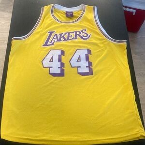 Yellow Lakers Basketball Jersey